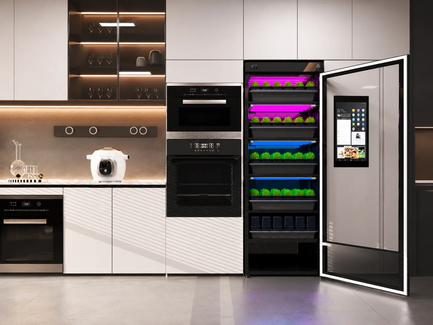 FarmCube Neo commercial microgreens growing system for bars