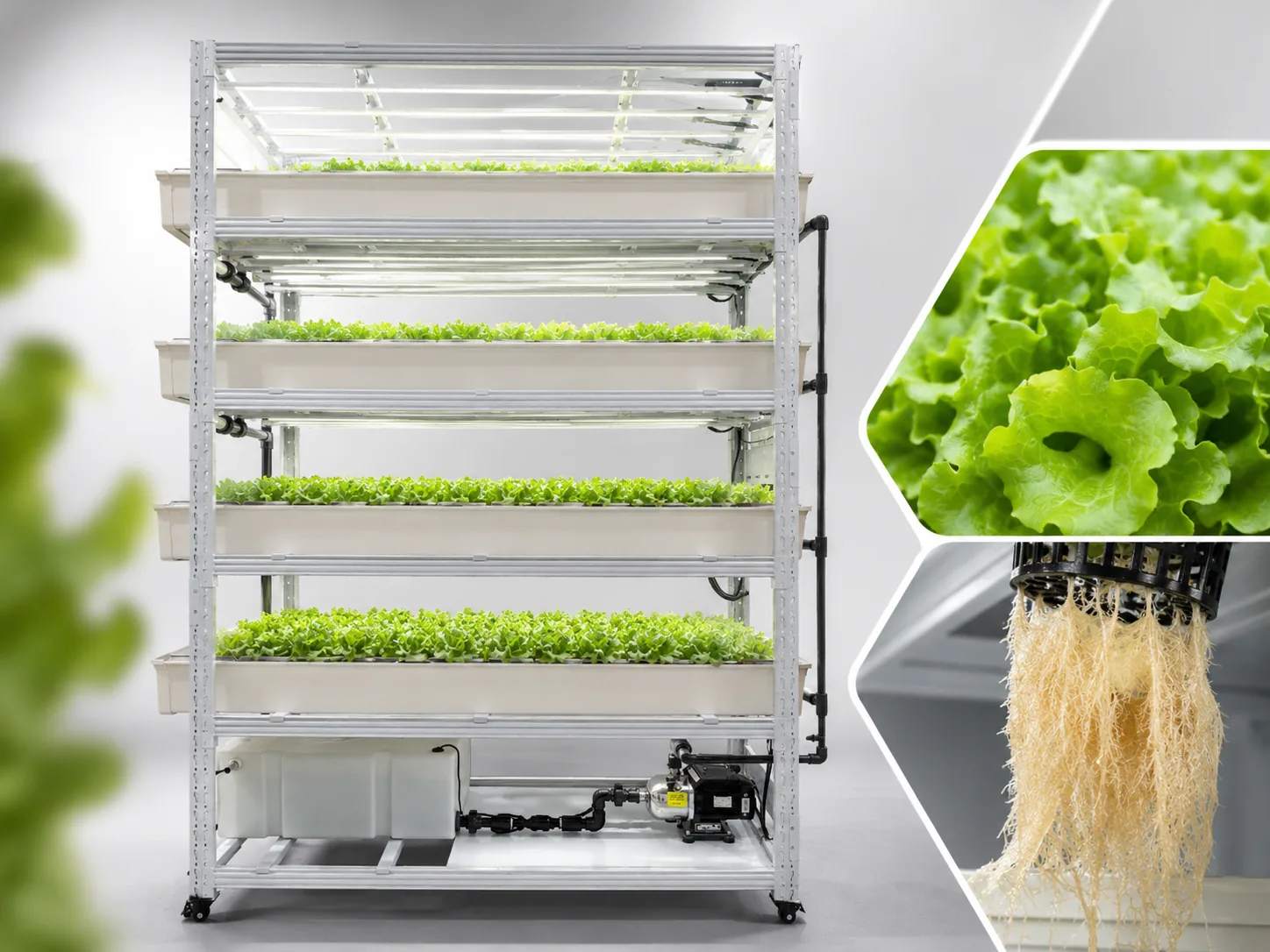 Aeroponics vs Hydroponics for Commercial Indoor Farming